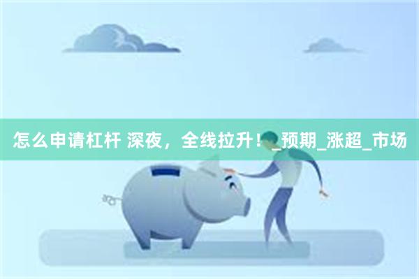 怎么申请杠杆 深夜，全线拉升！_预期_涨超_市场