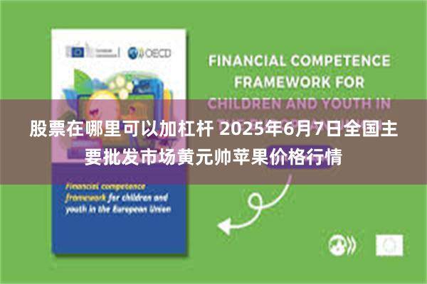 股票在哪里可以加杠杆 2025年6月7日全国主要批发市场黄元帅苹果价格行情